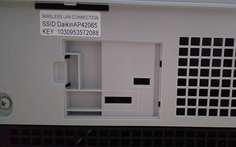 Daikin MCK70ZW - czujniki