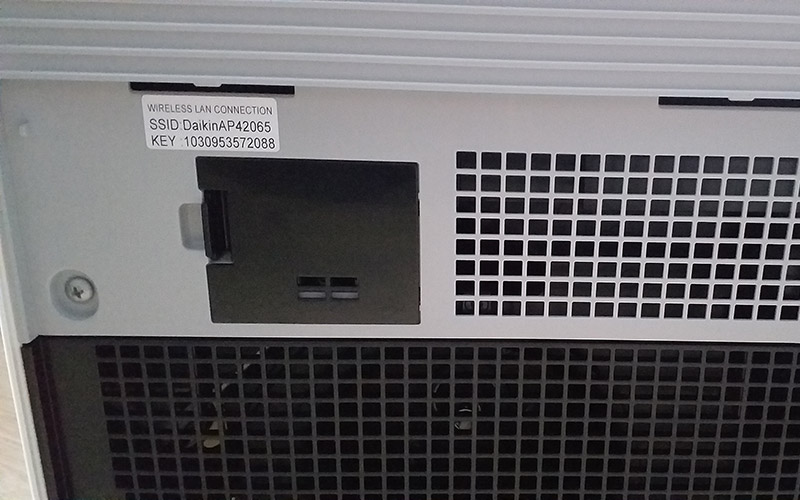 Daikin MCK70ZW - klapka czujników