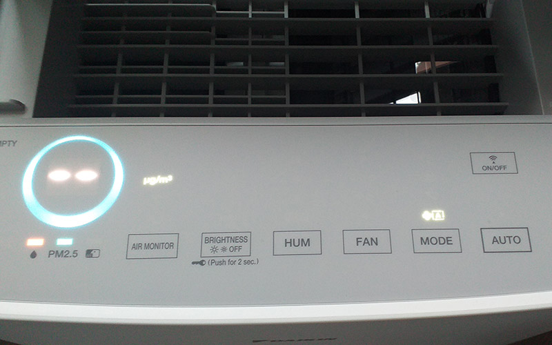 Daikin MCK70ZW - wskaźniki