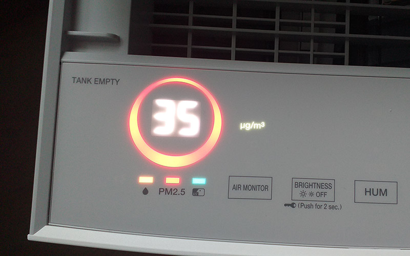 Daikin MCK70ZW - wskaźniki