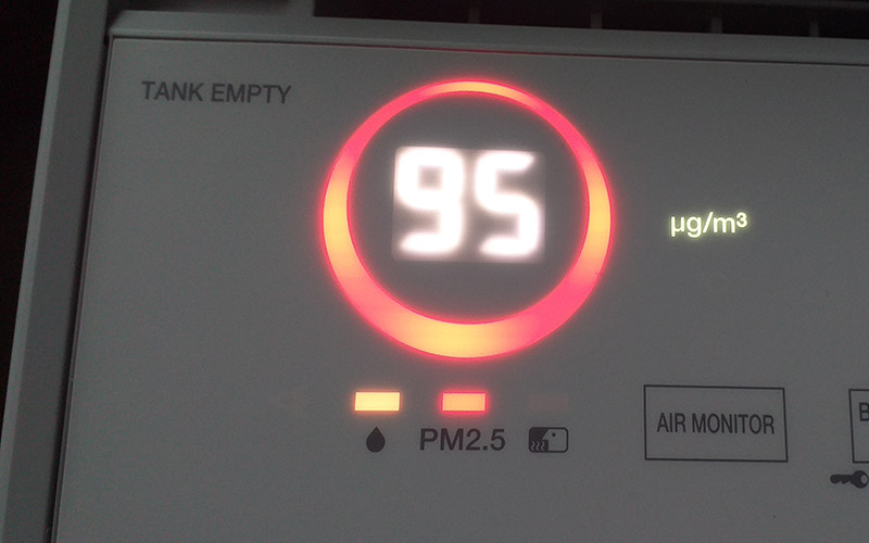 Daikin MCK70ZW - wskaźniki