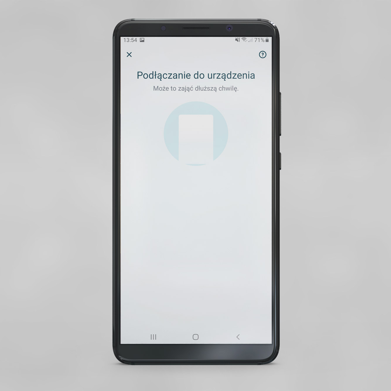 Zrzut z aplikacji Dyson ONECTA