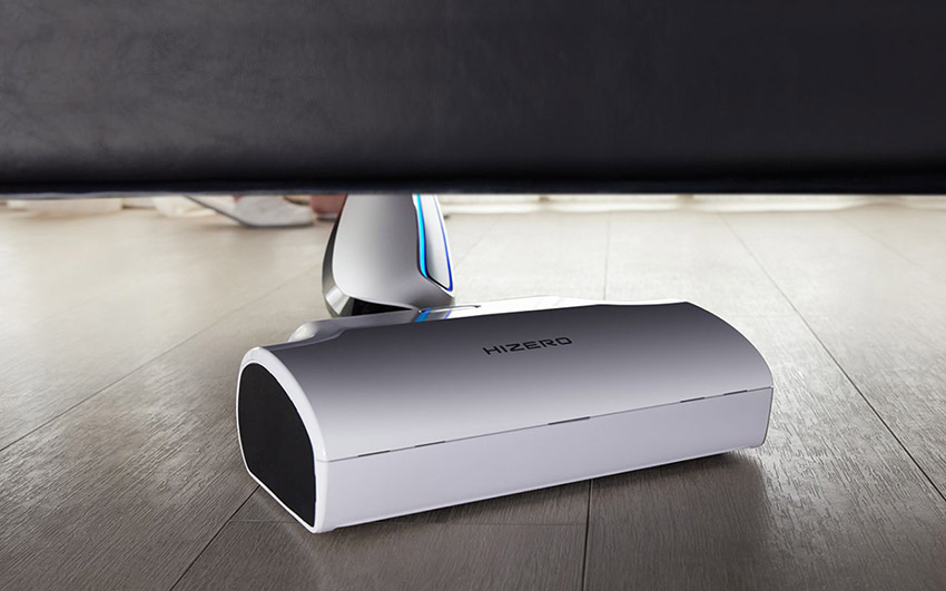 Hizero F500 podczas odkurzania