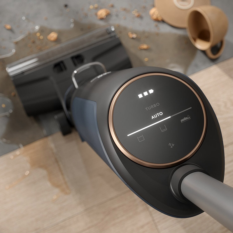 Zbliżenie na wyświetlacz w Aqua Ultimate 800 Wet&Dry