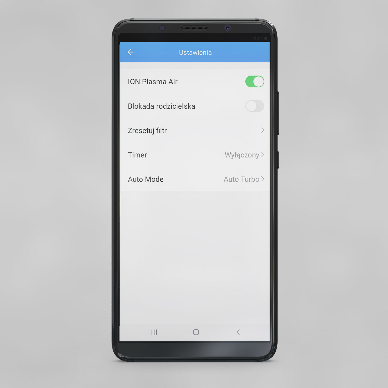 Zrzut z aplikacji Klarta