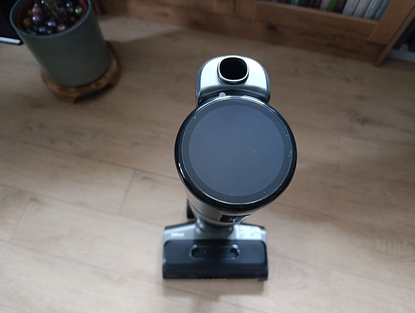 HYGSE akva - zbliżenie na wyświetlacz