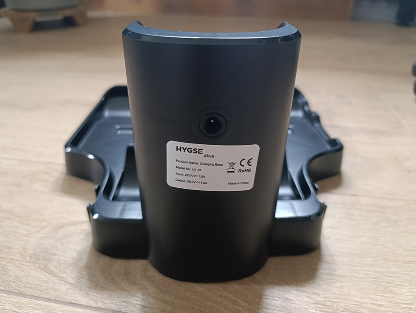 HYGSE akva - odkurzacz w pudełku zewnętrznym