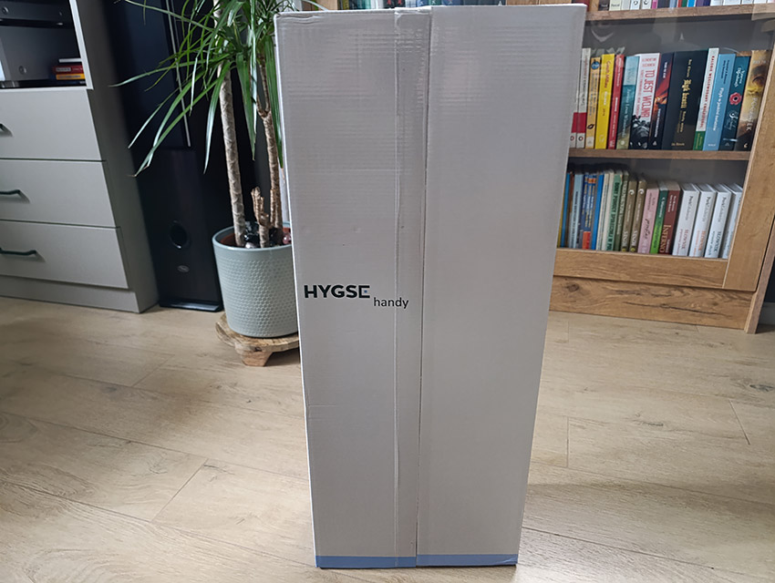 HYGSE handy - odkurzacz w pudełku wewnętrznym