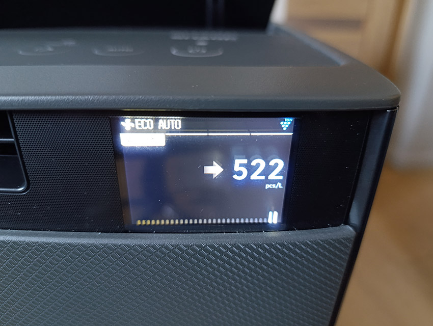 Sharp KI-TX100EU-H - wskaźnik poziomu zanieczyszczeń [pcs/L]