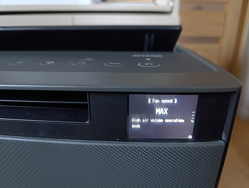 Sharp KI-TX100EU-H - tryb pracy maksymalny