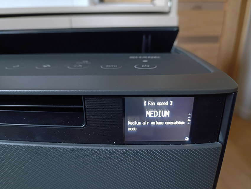 Sharp KI-TX100EU-H - średni tryb pracy