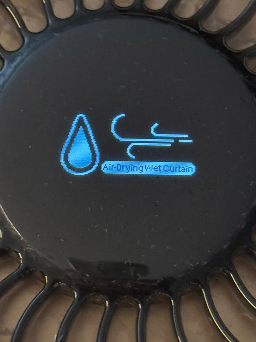 tryb suszenia filtra w LIFAair LAH302