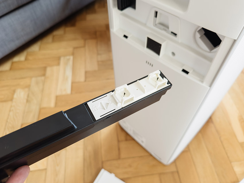 Moduł jonizacji Plasmacluster NEXT w Sharp KI-TX100EU-W