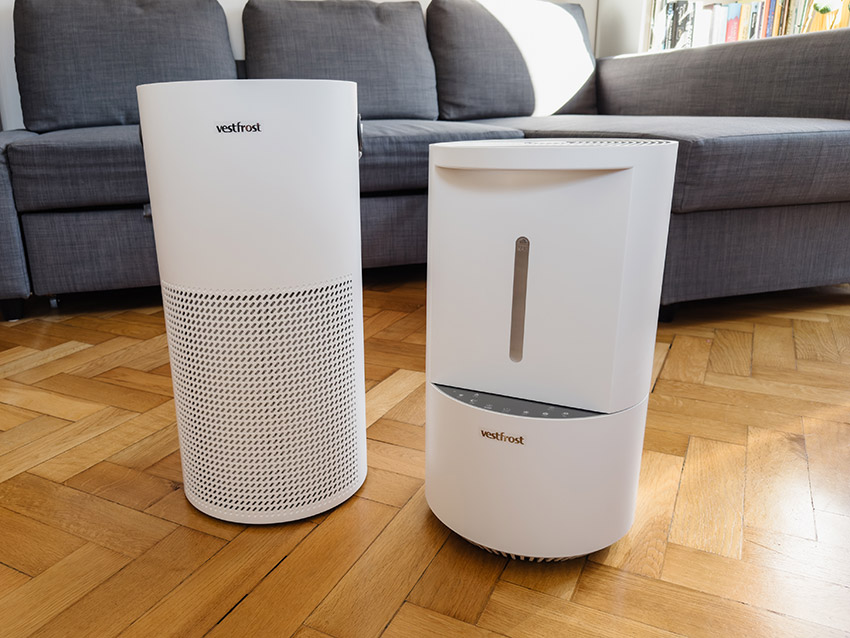 Vestfrost VP-E2S60WH jako oczyszczacz i nawilżacz 3w1