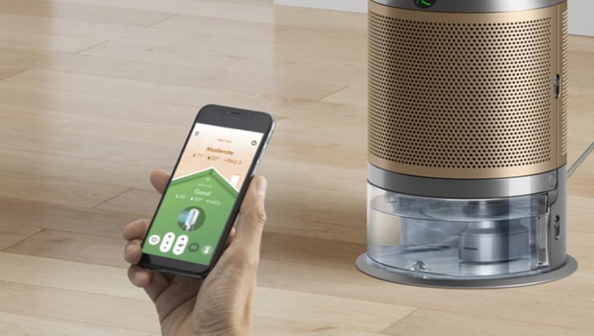 Aplikacja MyDyson do sterowania oczyszczaczem Dyson Purifier Humidify+Cool PH2