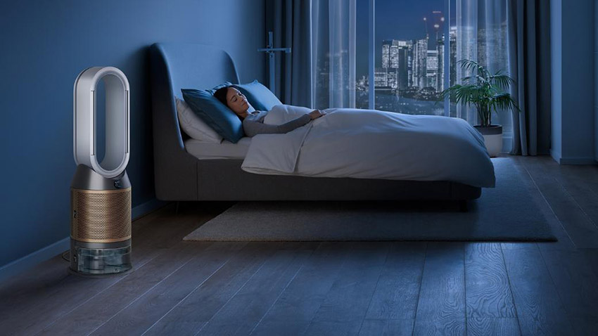 Tryb nocny w Dyson Purifier Humidify+Cool PH2 De-NOx
