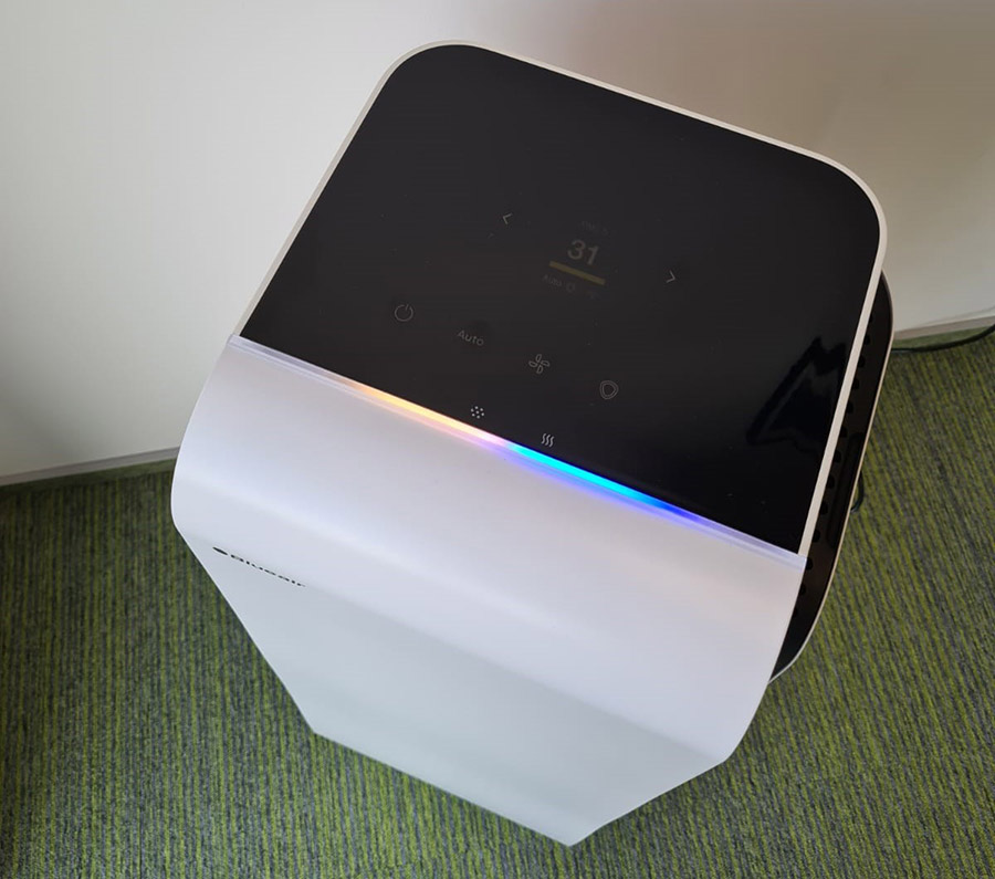 Blueair HealthProtect 7770i wyświetlacz