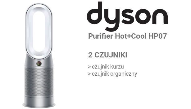 Recenzja Dyson Purifier Hot+Cool™ HP07