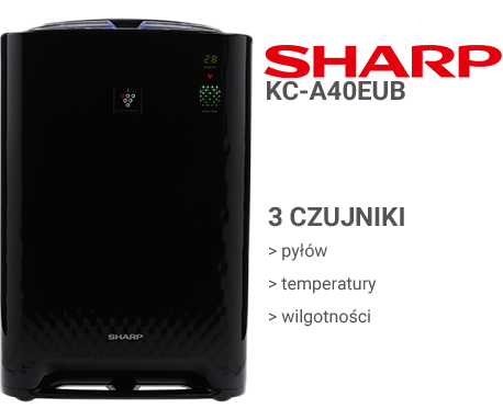 Sharp KC-A40EUB - czujniki