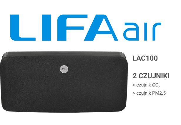 LIFAair LAC100 czujniki