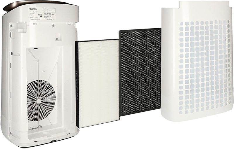 Sharp FP-J80EU-W filtracja