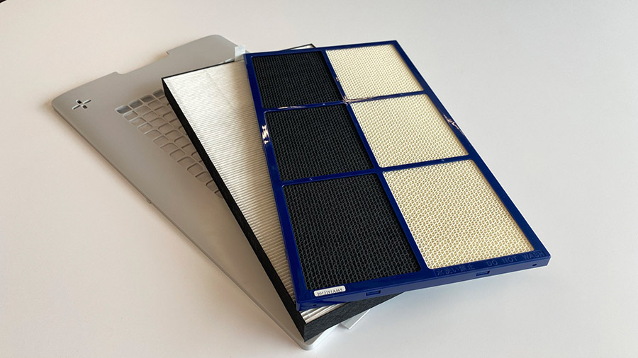 Sharp UA-HG40E-L - zbliżenie na filtry