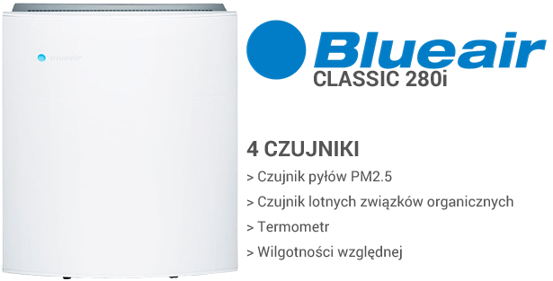 Bueair Classic 280i czujniki
