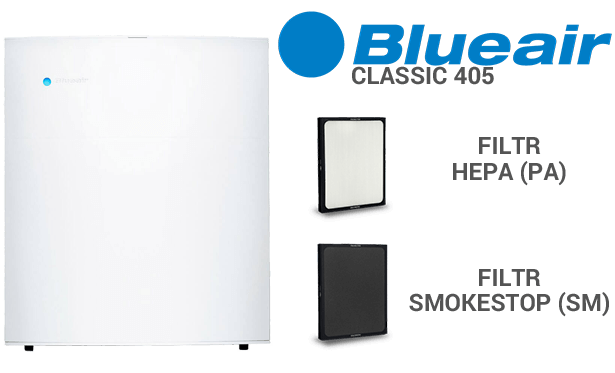 Filtr do wyboru w BLUEAIR Classic 405