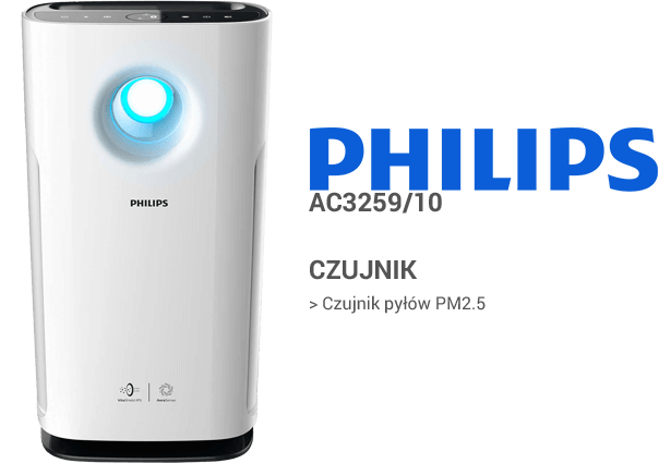Philips AC3259/10 czujniki