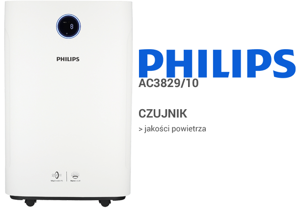 Philips AC3829/10 czujniki
