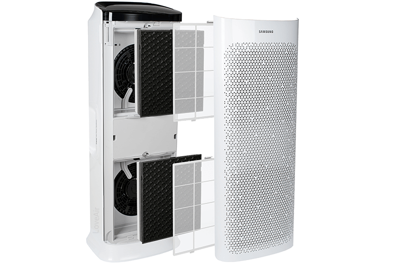 3 filtry w Samsung AX90