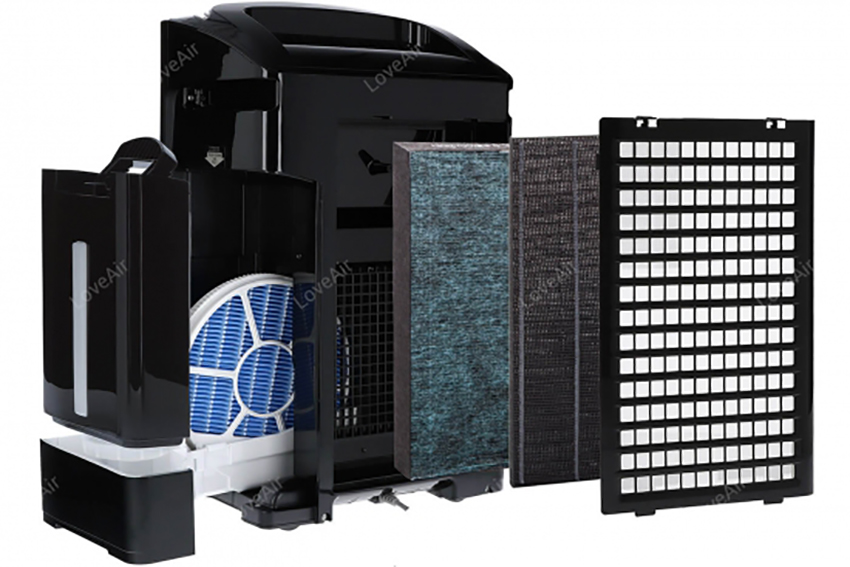 4 filtry w Sharp KC-A50EUW