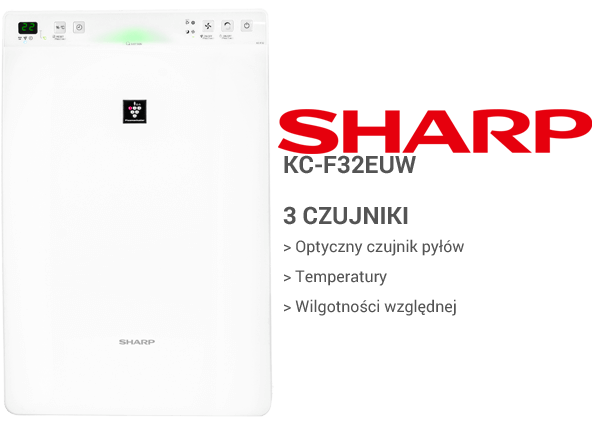 Sharp KC-F32EUW czujniki