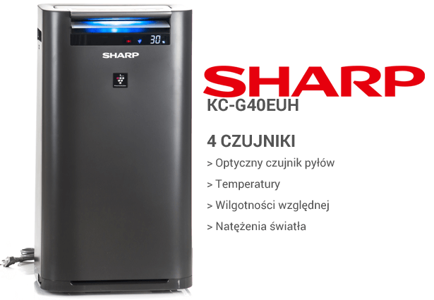 Sharp KC-G40EUH czujniki