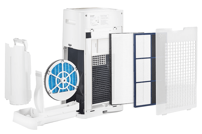 4 filtry w Sharp KC-G40EUW