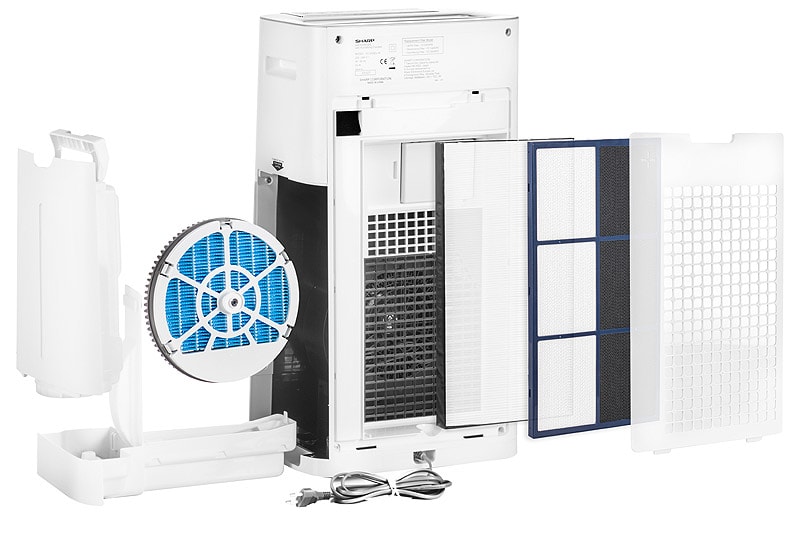 4 filtry w Sharp KC-G50EUW