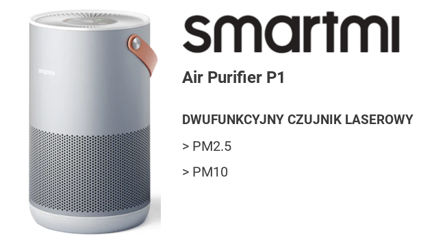 Recenzja Smartmi Air Purifier P1 srebrny