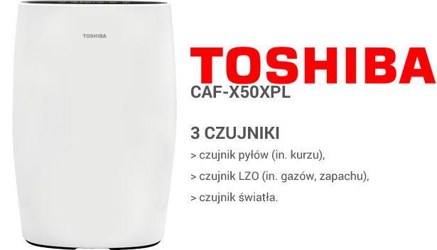 Toshiba CAF-X50XPL czujniki