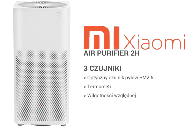 Xiaomi Air Purifier 2H czujniki