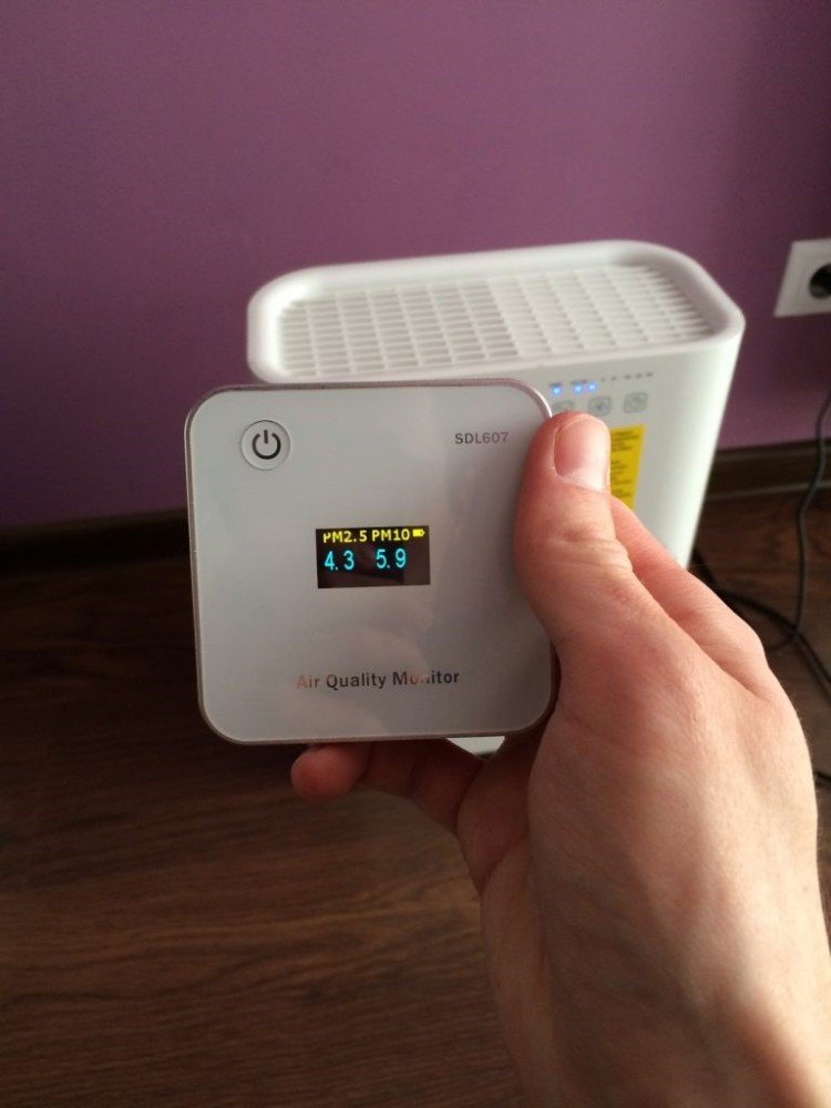 pomiar zanieczyszczenia powietrza w krakowskim mieszkaniu