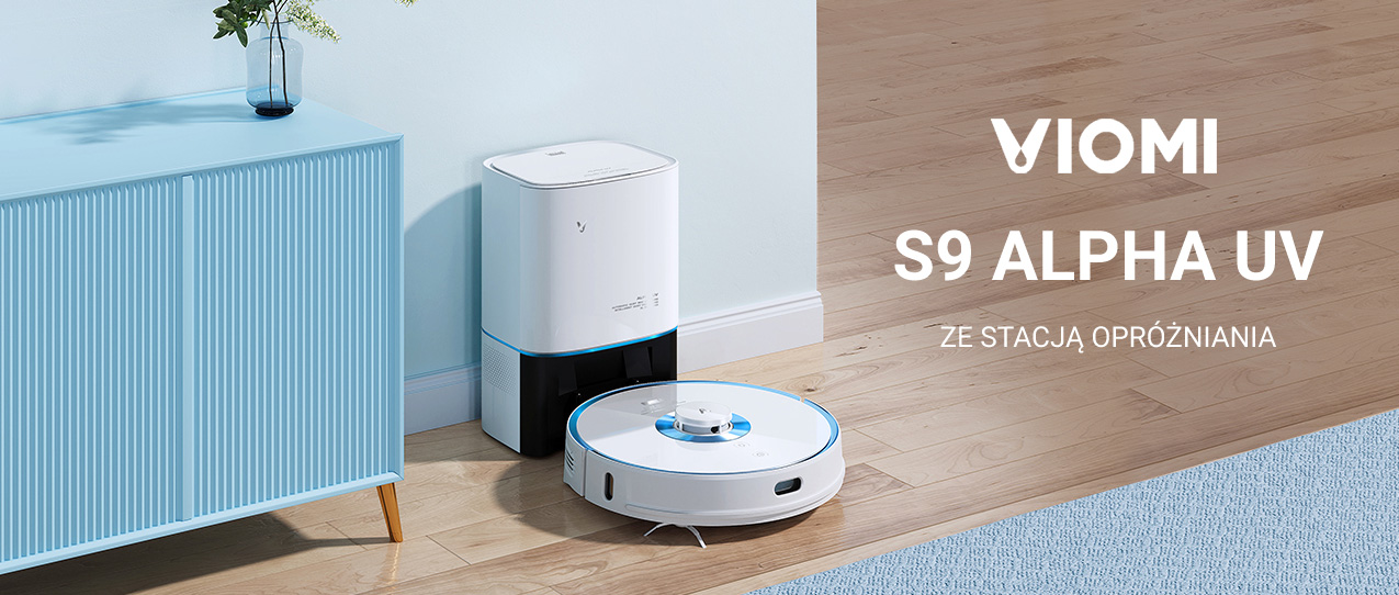Viomi S9 Alpha UV (biały) Robot sprzątający - LoveAir.pl
