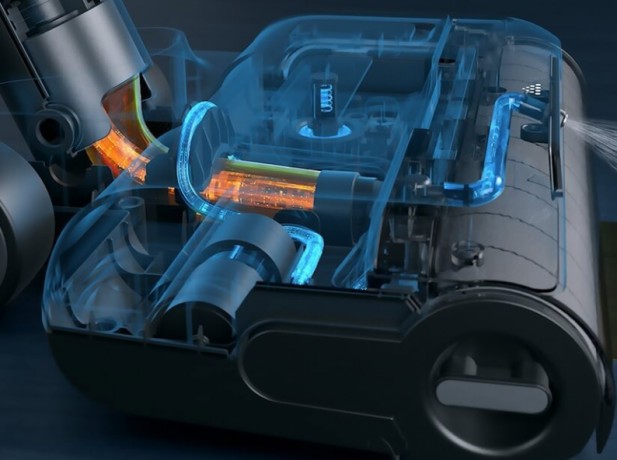 Odkurzacz pionowy JIMMY HW10 - wnętrze