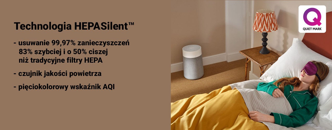 Blueair Blue 3350i Max z technologią HEPASilent