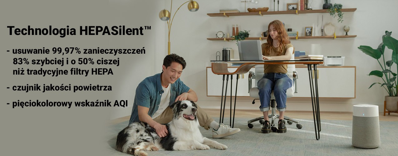 Blueair Blue 511i Max z technologią HEPASilent