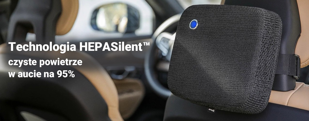 Działanie technologii HEPASilent w Blueair Cabin P1