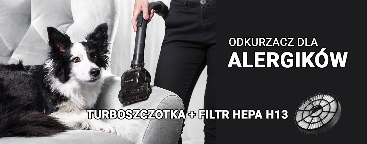 odkurzacz dla alergików Concept VP5150 Furious Home & Pet