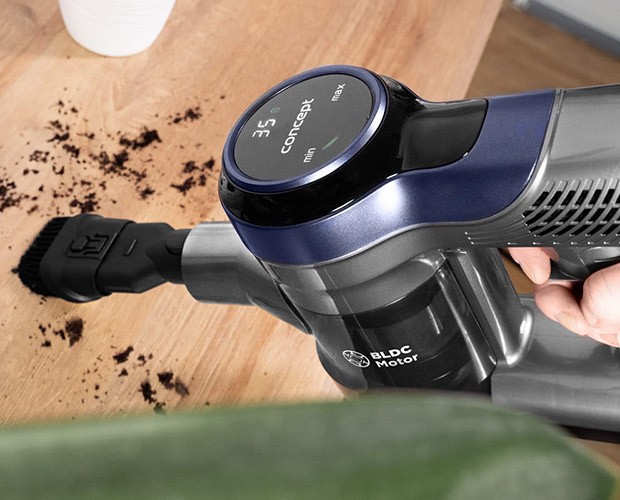 Concept VP6040 - działanie odkurzacza ręcznego