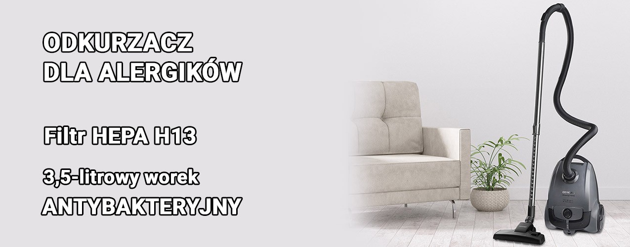 odkurzacz dla alergików Concept VP8338 Groovy Home