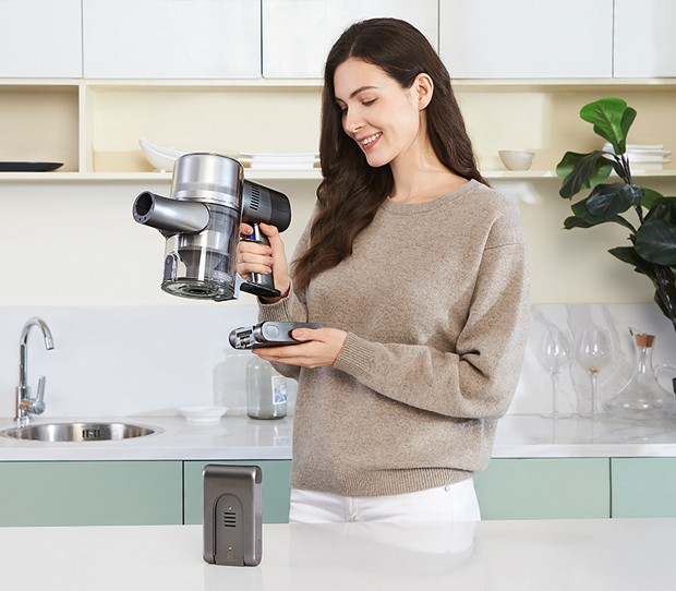 Dodatkowa bateria w modelu Dreame T20 Pro