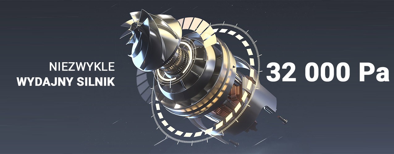 Silnik w odkurzaczu Dreame V12 Pro